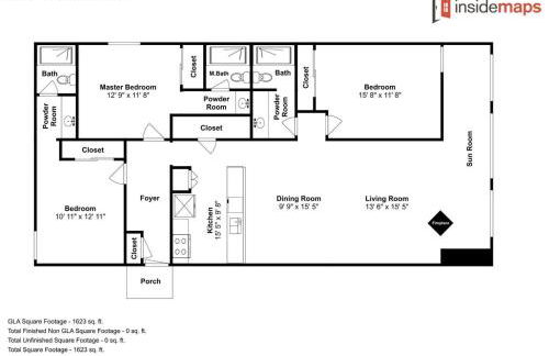 Spacious 3 Bed 3 Bath Condo with Pool - Foto 30