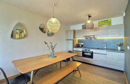 ARC 1600, LE RIDGE, Appartement 08 personnes Vue Montagne - ski aux pieds - Sauna, Hammam, Piscine - Foto 15