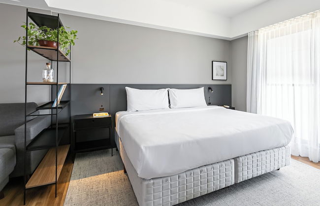 Studios Rio Branco by Viva - Prédio moderno, aptos com cama king-size no centro de Floripa - Photo 14