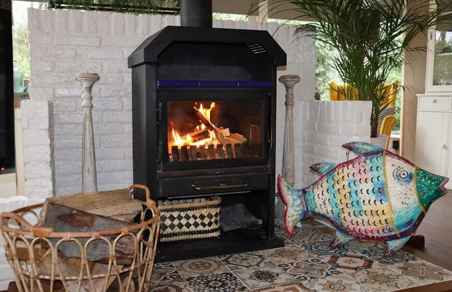 A Detached Bungalow With Outdoor Fireplace, Covered Terrace and Pond in a Forest Plot - Photo 44