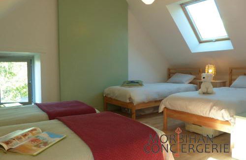 Belle longère en campagne à Larmor Baden - Foto 13