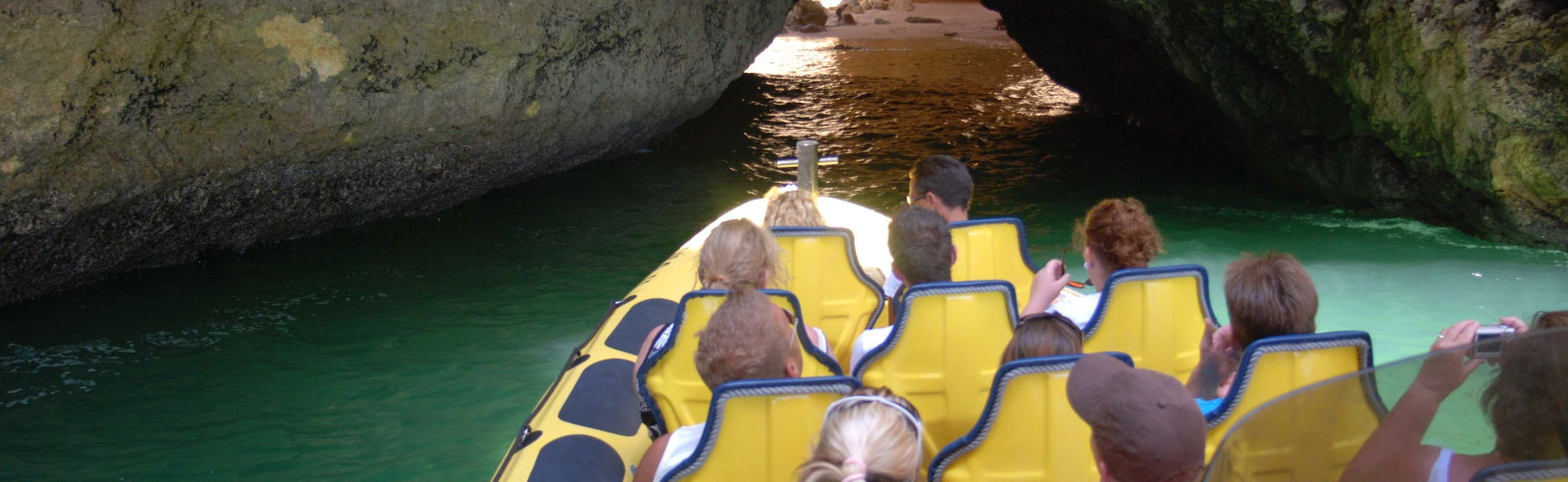 Excursión a las cuevas del Algarve en lancha
