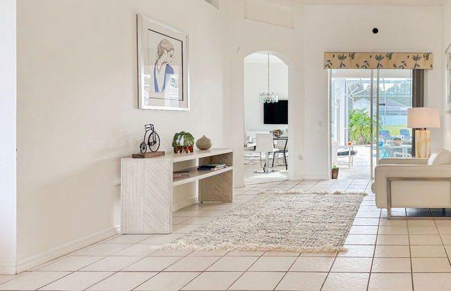 Grand Luxury Deluxe 4BR Pool Home Near Disney - Foto 32