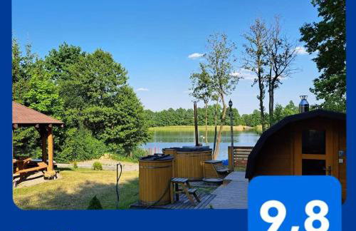 Domki Borowiackie nad brzegiem jeziora - Foto 16