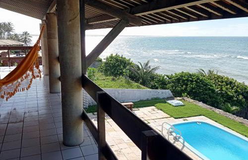 Casa Jangada - Incrível vista mar com Piscina e a melhor localização na Beira Mar da Taíba - Foto 5