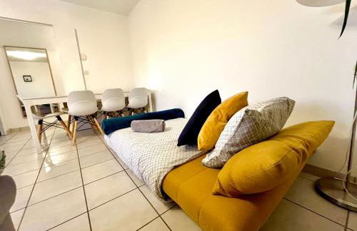 BnGo I Immense RoofTop Lyon I 2 chambres, 4 places parkings, 2 immenses terrasses, 8 personnes - Photo 55