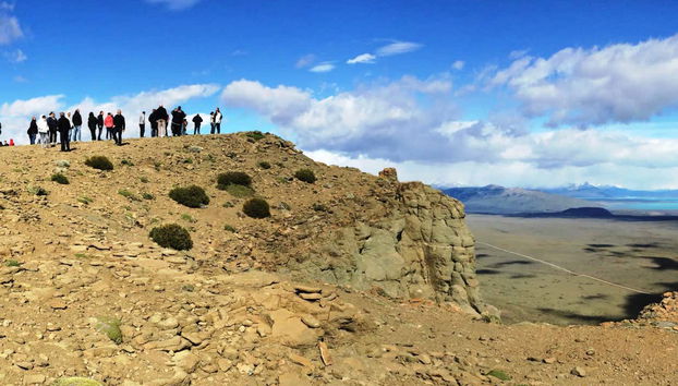Visitando los Balcones de El Calafate
