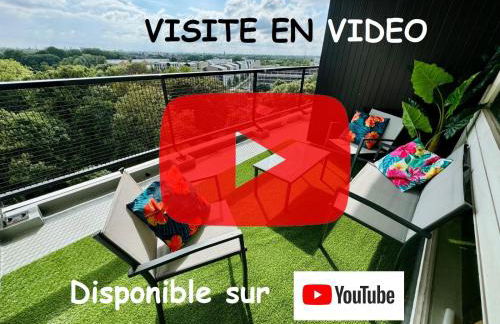 Superbe T5 10p 4chs Métro Tramway terrasse parking - visite en vidéo sur YouTube 54OTKQvzlwA - Foto 1