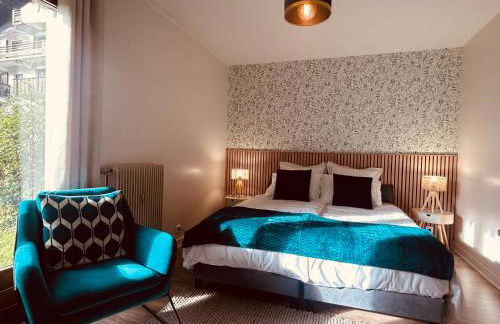 Appartement style chalet avec grande terrasse et parking prive - Foto 16