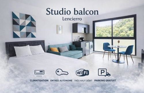studio balcon, centre ville, parc expo, Arena - Foto 1