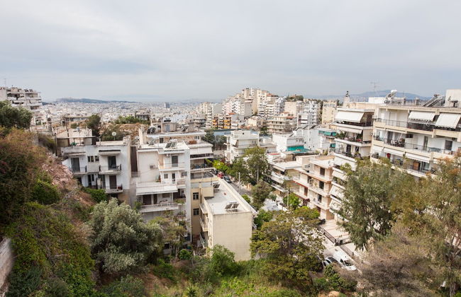 Modern apt with Increbilbe Athens Views - Foto 34