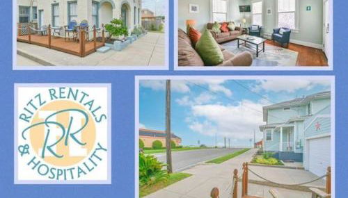 Coastal Blue Beach House with 3 Bedrooms and Just off the Seawall - Foto 3