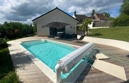 Maison de vacances contemporaine, plein Périgord pourpre - Foto 1