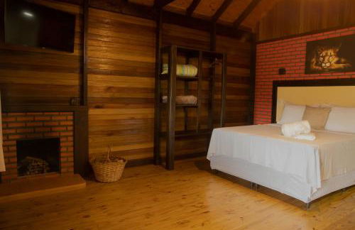 Chalé Canadense com Hidromassagem Pousada Índios Koroados - Foto 4