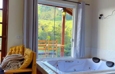 Chalé Som do Riacho e Chalé Riacho Sereno, com Hidromassagem e Lareira á 20 minutos de Gonçalves-MG - Photo 34