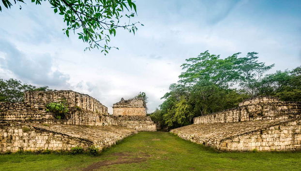 Ancient ball game grounds
