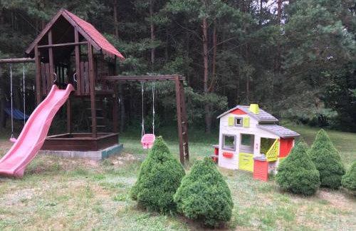 Deluxe Holiday Zdrojowa -Willa typu Alpejskiego w Borach Tucholskich-Całoroczna Balia z jacuzzi-Prywatny las i strumyk -Duża Wiata grillowa - Foto 30