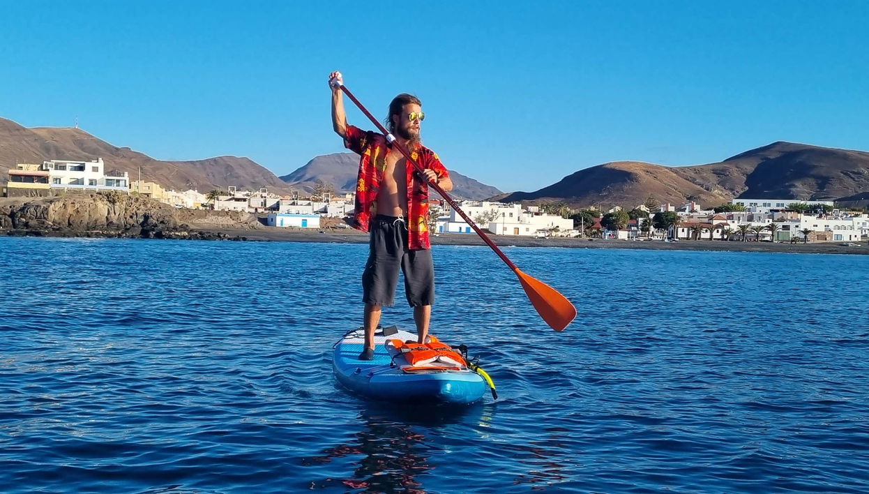 Paddle surf en La Lajita