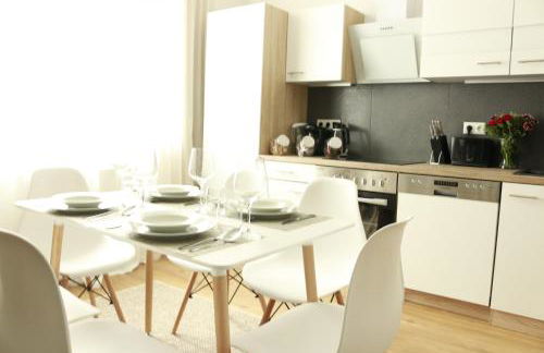 AM City Apartment 24h Self-Check-In, Free Parking, U-Bahn 350m, Netflix - Foto 5