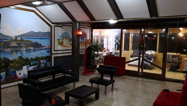 Sitzecke in der Lobby