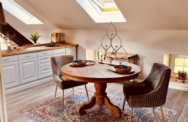 Ferienwohnung Honeymoon Deluxe Wellness mit Sauna auf Schloss Falkenhorst - Foto 4