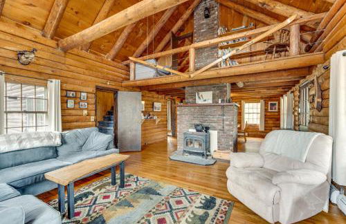 2 Mi to Lake Willoughby Peaceful Log Cabin! - Foto 3