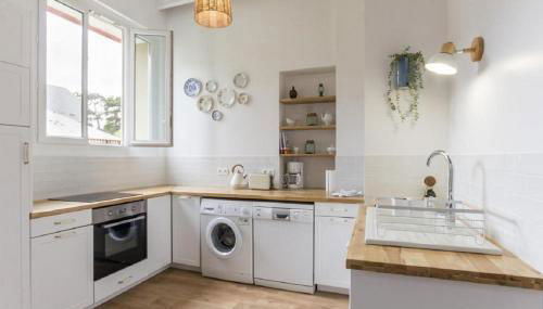 Gîte la Coquille - Chaleureux & paisible - Foto 3, stove, dishwasher