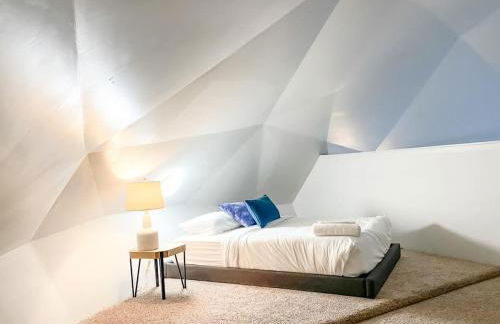 Bell Circle Eccentric Geodesic Dome-Home - Foto 57