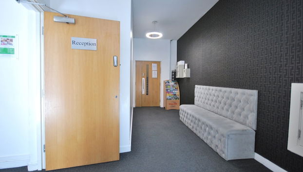 Zona de estar del vestíbulo