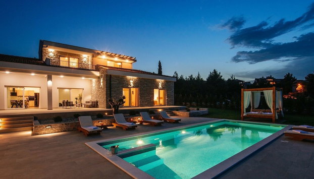 Villa in Pridraga with Pool near the Sea - Foto 2, Imagem principal