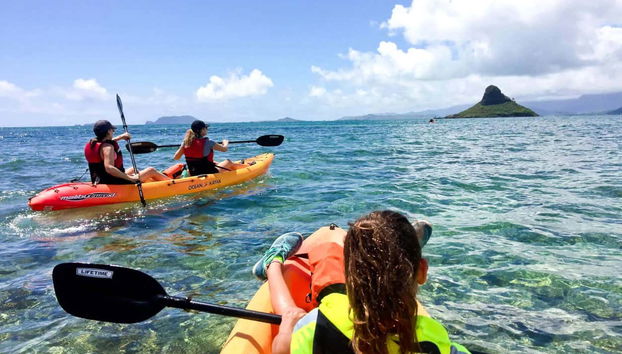 Navegando por águas cristalinas