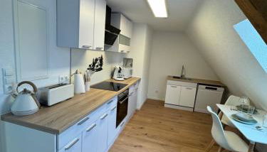 Dachgeschosstraum - Foto 3, stove, dishwasher, toaster