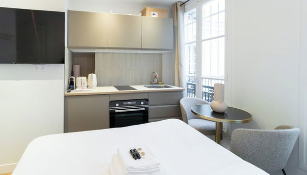 Cosy and New Studio Center of Paris - Foto 2, Habitación
