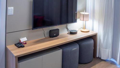 Conforto no coração da Gleba, climatizado, piscina e academia - Foto 3