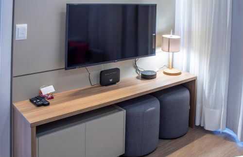 Conforto no coração da Gleba, climatizado, piscina e academia - Foto 3