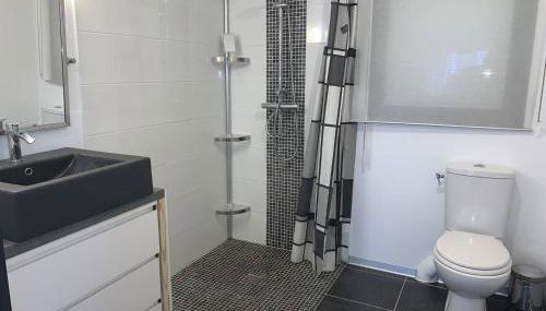 Villa en bois VUE MER avec jardin clos, WIFI, à 500m plage à l'Ile Grande en PLEUMEUR-BODOU REF-269 - Photo 5