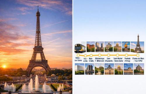 Luxury à 10mn du Centre de Paris & Free Parking - Foto 51