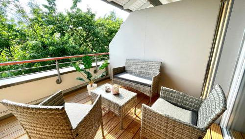 Modernes Apartment Rooftop in Dresden - mit Parkplatz und 2 Balkone! - Foto 5