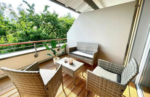 Modernes Apartment Rooftop in Dresden - mit Parkplatz und 2 Balkone! - Foto 5