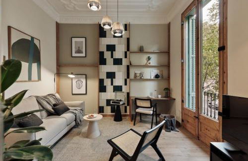 Ada - 2 bedrooms and balcony in Eixample Dreta - Foto 1