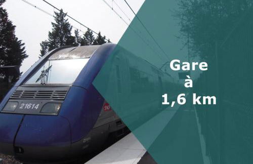 maison cosy avec piscine, tennis, piste cyclable - Foto 19