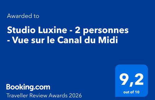 Studio Luxine - 2 personnes - Vue sur le Canal du Midi - Photo 19