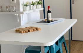 T3 - TERRASSE 30 m2 VUE OCEAN, 2 CHAMBRES, parking privatif et piscine en été - Foto 13