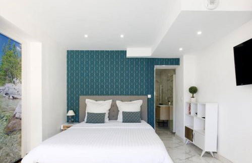 Studio tout confort avec parking et terrasse à Eze village - Foto 3