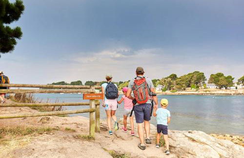 Kercolette, maison avec piscine non chauffée proche des plages - Foto 42