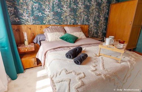 La Rosée - Studio Cosy à 50m des Thermes - Vue jardin, Wifi, Smart TV - Foto 5