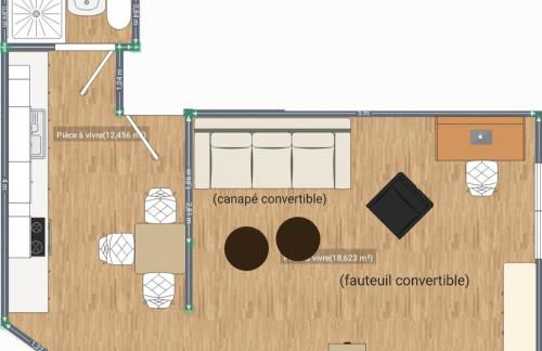 Au Petit Sommet - OursBlanc APPARTEMENT 2 I 3 PERS CENTRE VILLE 30m2 - Foto 25