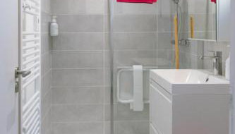 Le Studio de l 'Avenue 1 à 3 Personnes - Foto 5, towels, Shower