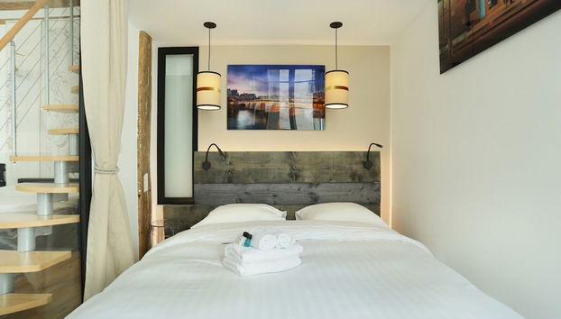 Superb Apartment Le Marais Center of Paris - Foto 4, Habitación