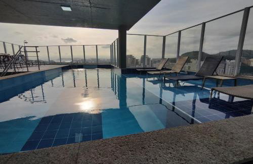 Apto Novo, Sofisticado e Aconchegante em Astúrias Guarujá - Foto 31